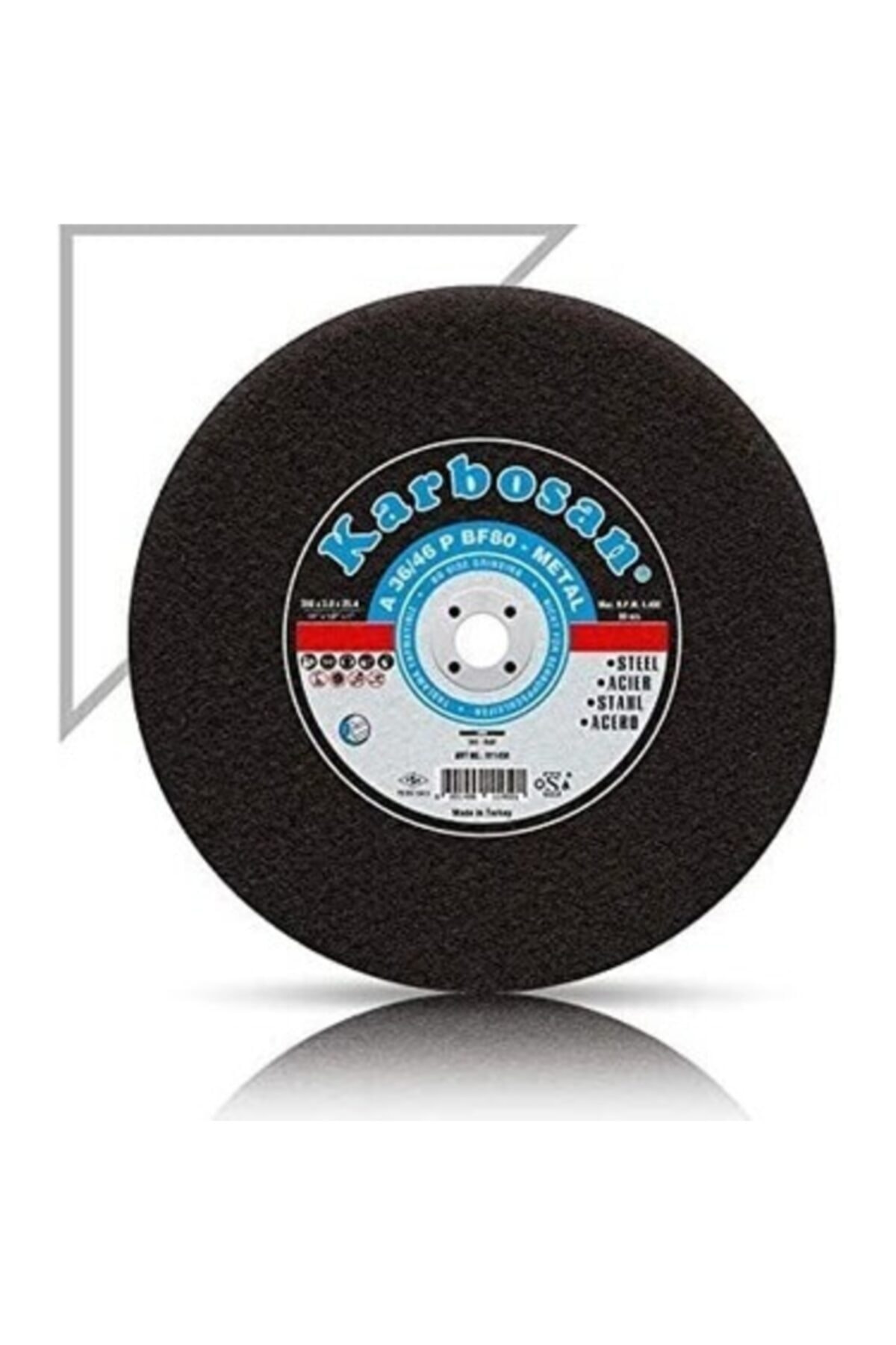 KARBOSAN Metal Kesici Disk 350x3.5x25.4