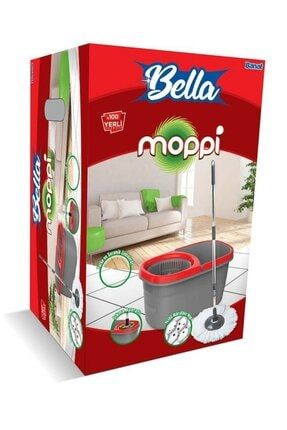 Bella Moppi Döner Başlıklı Temizlik Seti MOP20