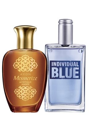 Individual Blue Erkek Parfüm Ve Mesmerize Mystique Amber Edt 50 ml Kadın Parfüm 8681298010838 MPACK2031