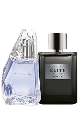 Elite Gentleman In Black Erkek Parfüm Ve Perceive Edp 50 ml Kadın Parfüm Paketi 8681298014591 MPACK2109