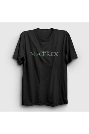 Unisex Siyah Logo Film The Matrix T-shirt 253801tt