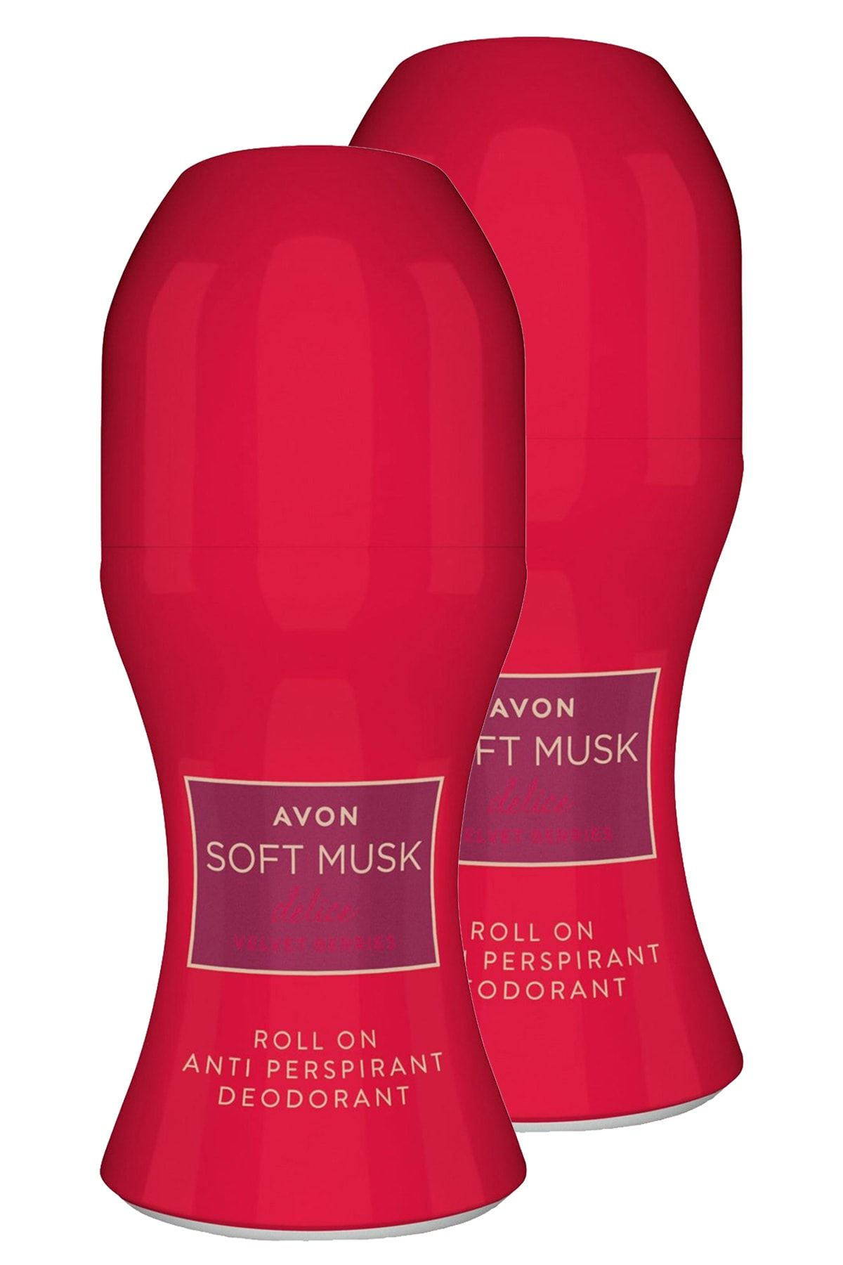 Avon Soft Musk Delice Velvet Berries Kadın Rollon 50 Ml. İkili Set ...
