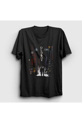 Unisex Siyah Cover Film Oldboy T-shirt 248149tt
