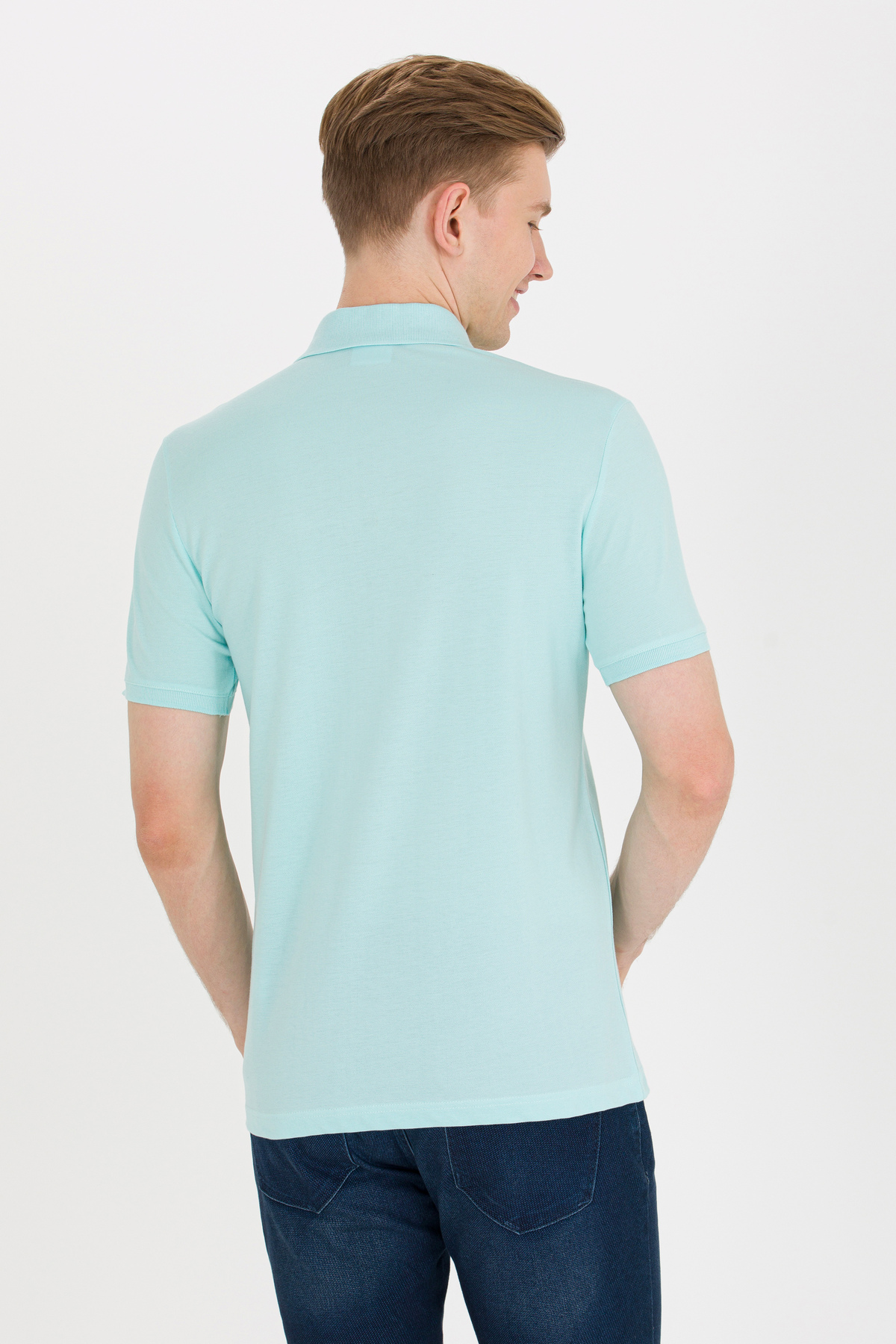 پولوشرت مردانه یو اس پولو | TYCF3517CF0A20E900 U.S. Polo Assn. - Image 5