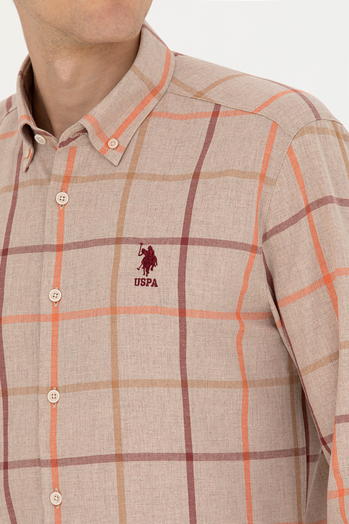 پیراهن مردانه یو اس پولو | 961371 U.S. Polo Assn. - Image 7