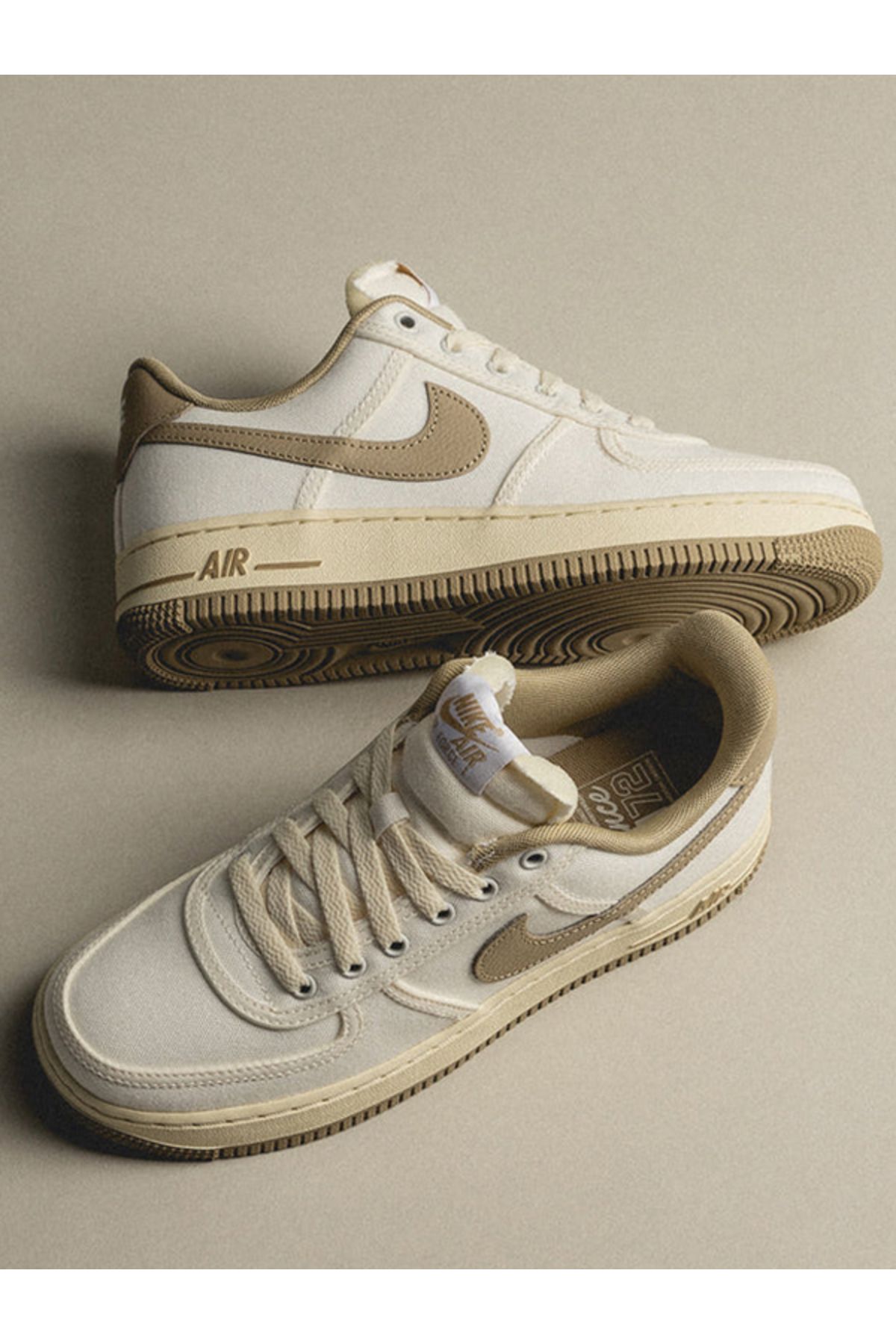 Nike Air Force 1 07 sail Coconut Sneaker Krem Rengi Gunluk Spor Ayakkab