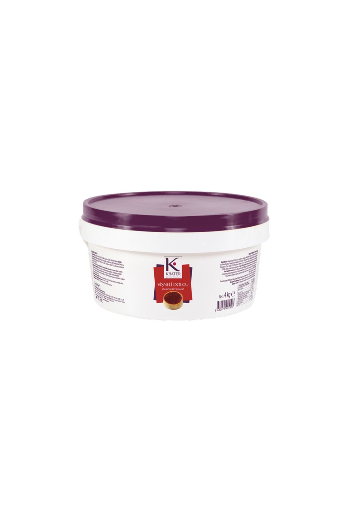Krater Vişne Dolgusu 4 Kg