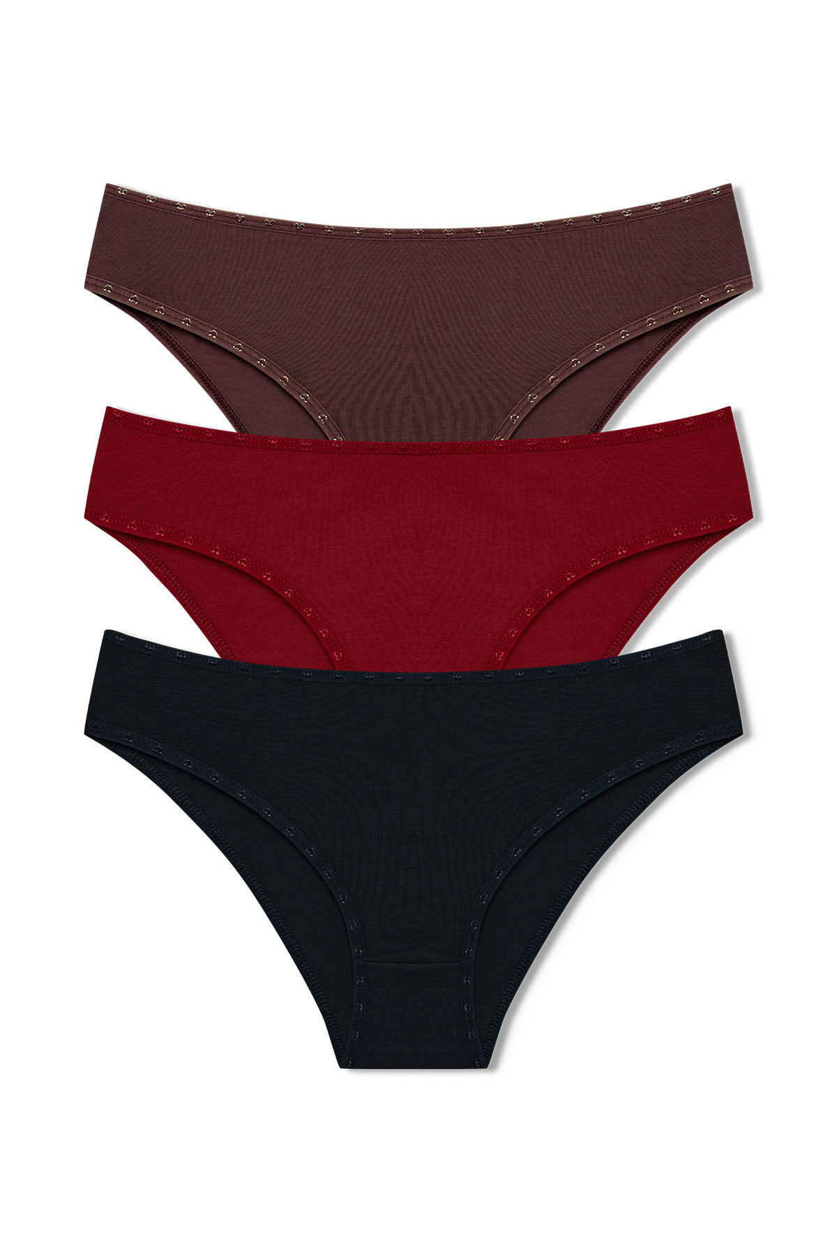 HNX 3'lü Pamuklu Slip Külot