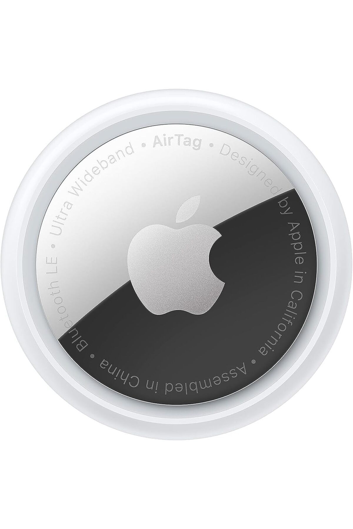 Apple-AirTag Multi-Function Item Locator White And Silver 1 PCS 1