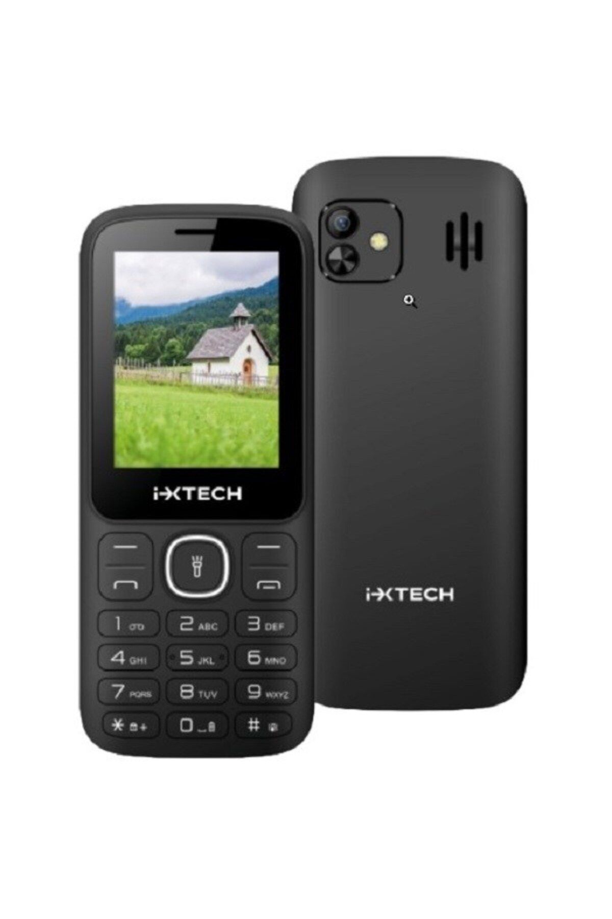 İXTECH Ixtech IX-023  Çift Sim Kartlı Kameralı Siyah Tuşlu Cep Telefonu