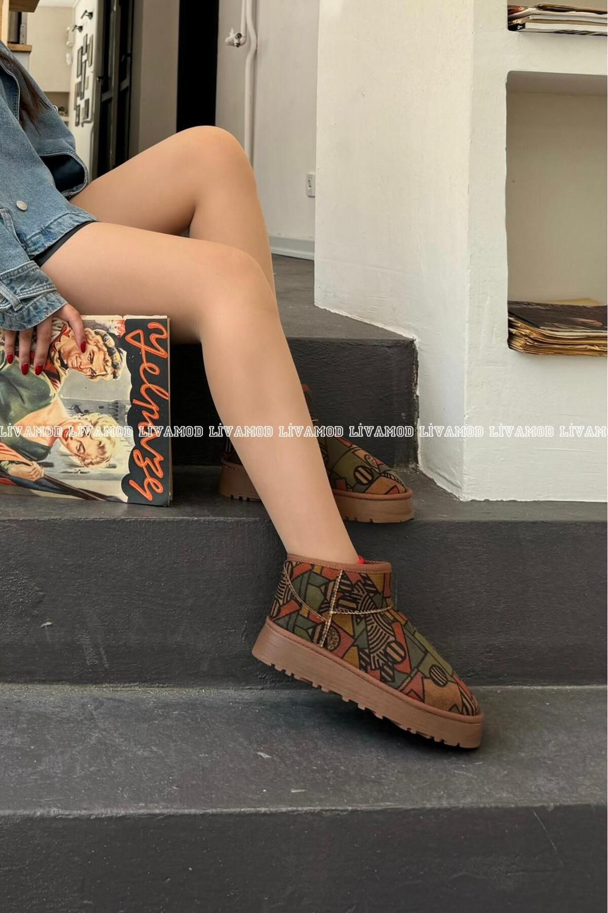 İncimoda-Mini semišové zimní boty na podrážce a botičky s kožešinou uvnitř 3