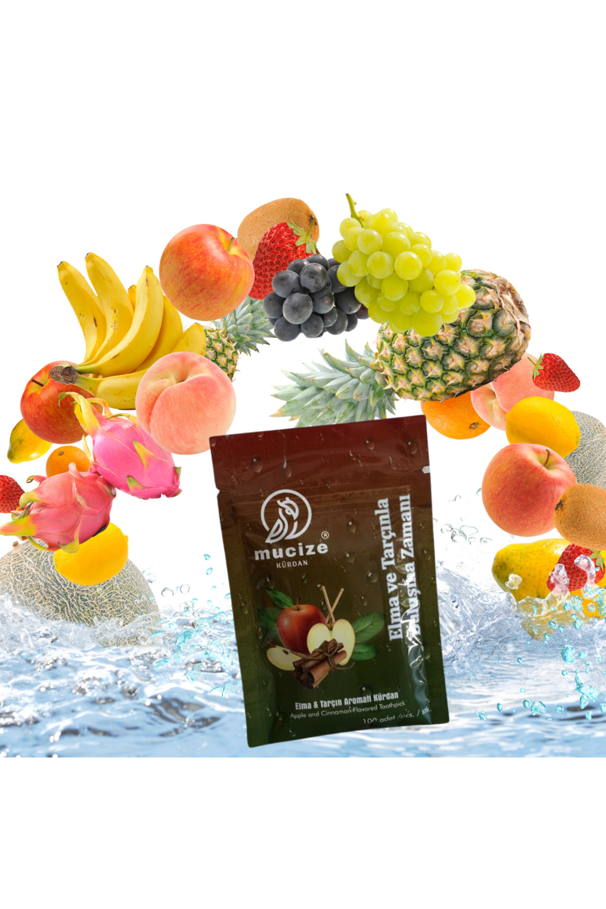 mucize Elma-Tarçın Aromalı Kürdan Refill Doypak