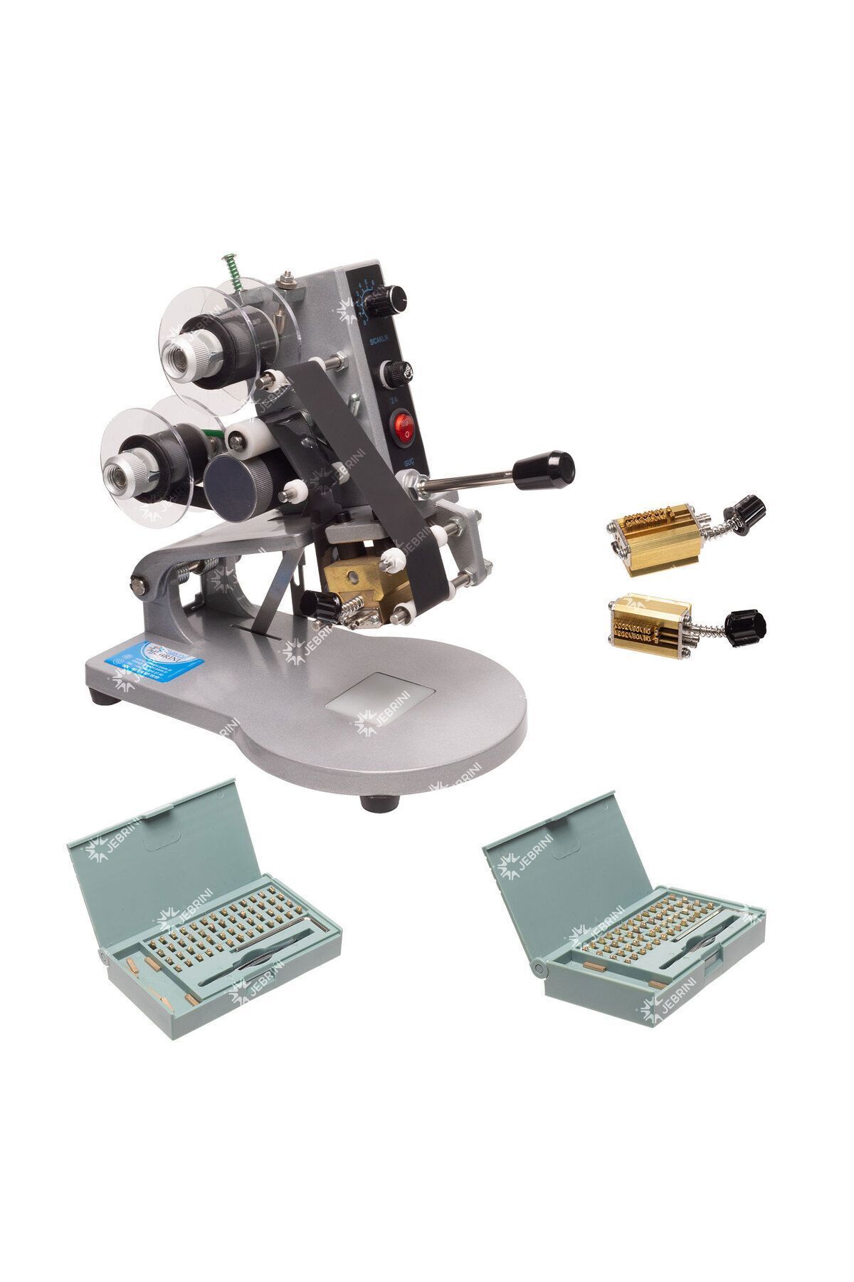 jebrini Manuel Termal Şerit Tarih Kodlama Makinası Etiketleme Makinesi Jmcd-8 Türkçe karakter