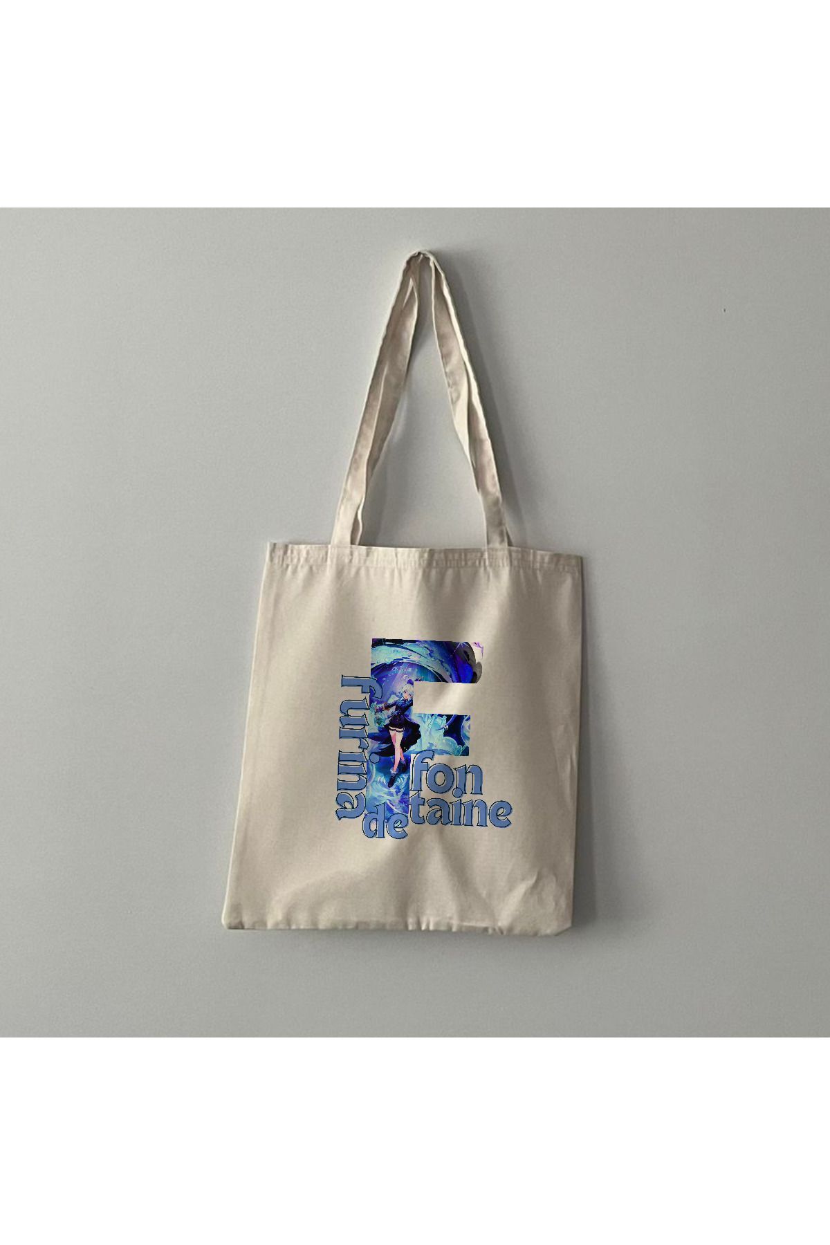 Kupabaskıcısı-Genshin Impact Furina Shoulder Bag and Tote Bag 3