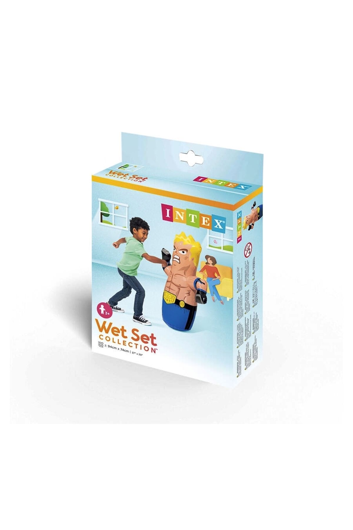 Intex-94x74 Cm Inflatable Boxing Game - Punch Bop Game - Hacıyatmaz Sea Toy 2