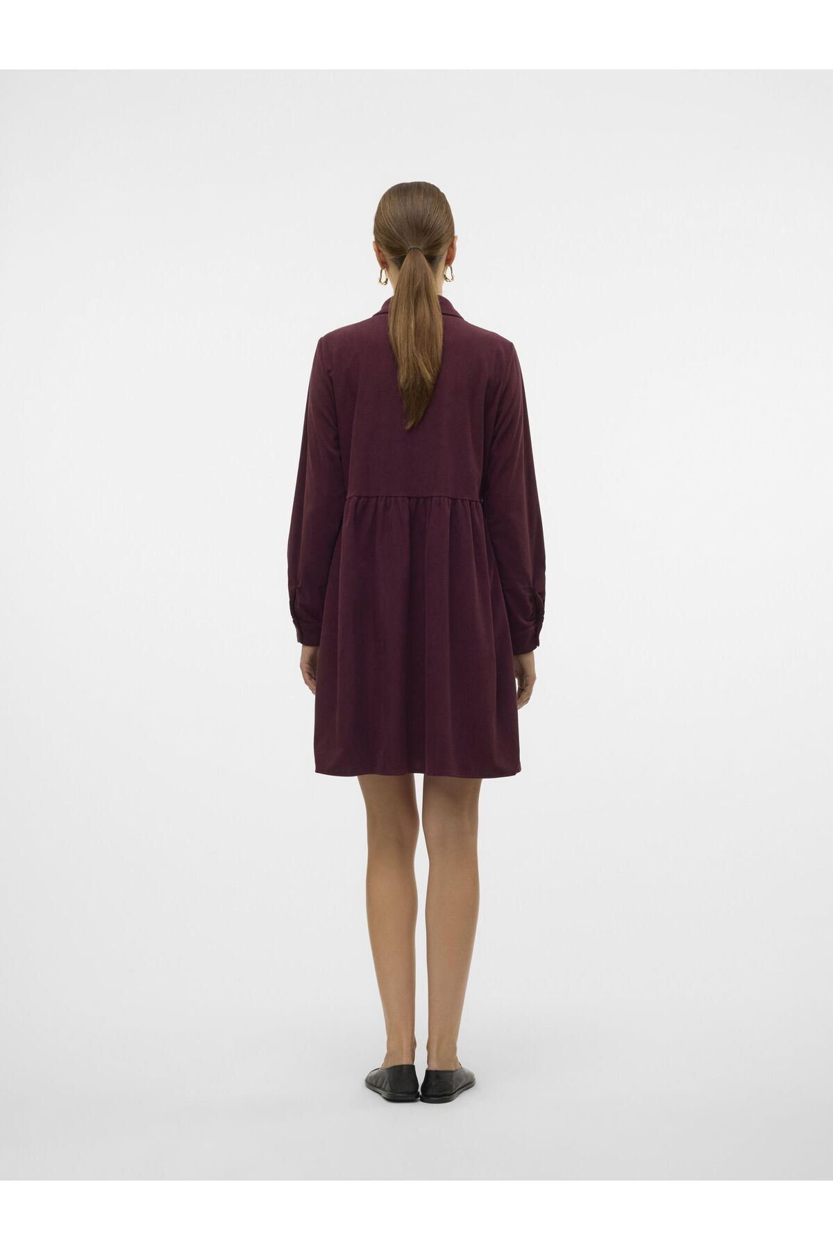 Vero Moda-Kleid Vmvilja Samtkleid 2