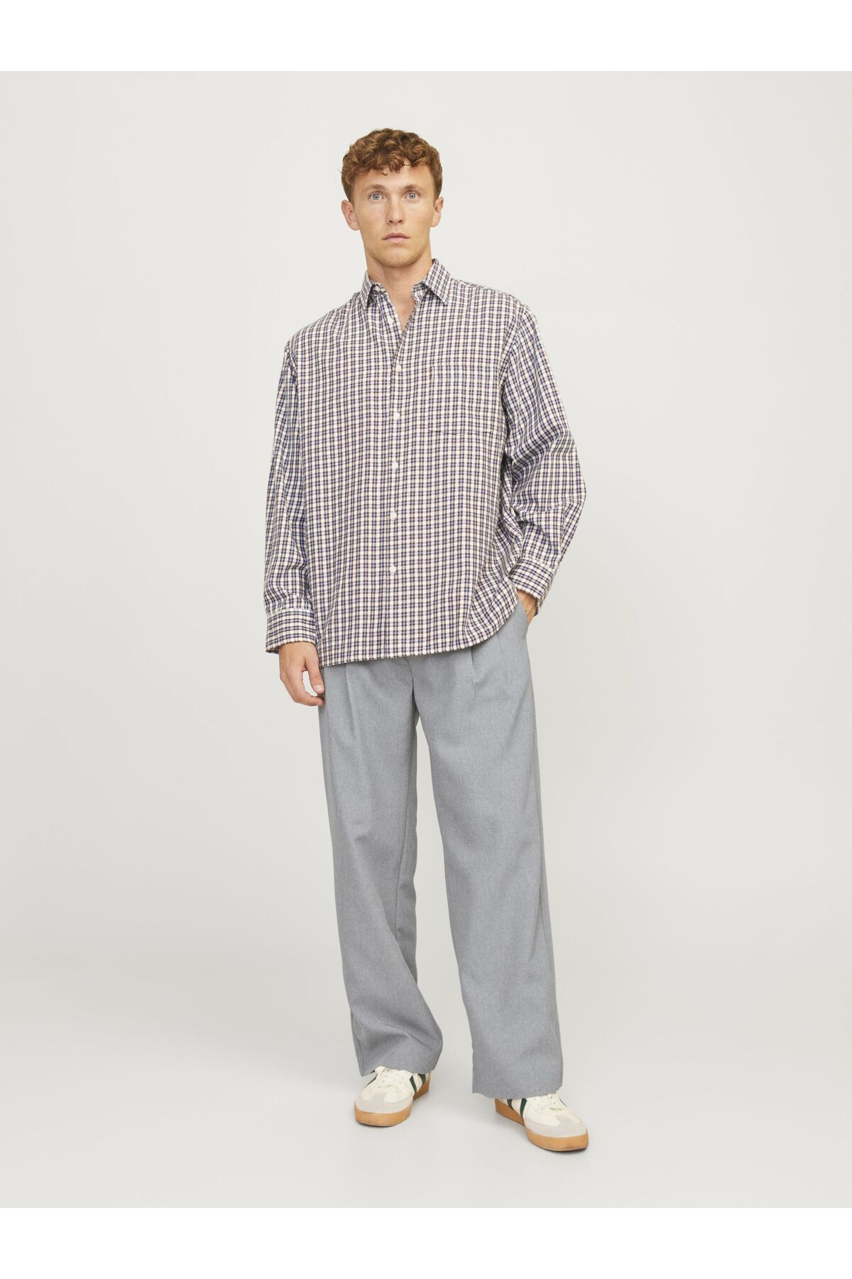 شلوار مردانه راسته فاق نرمال | جک اند جونز Jack & Jones 12266756 - تصویر 5