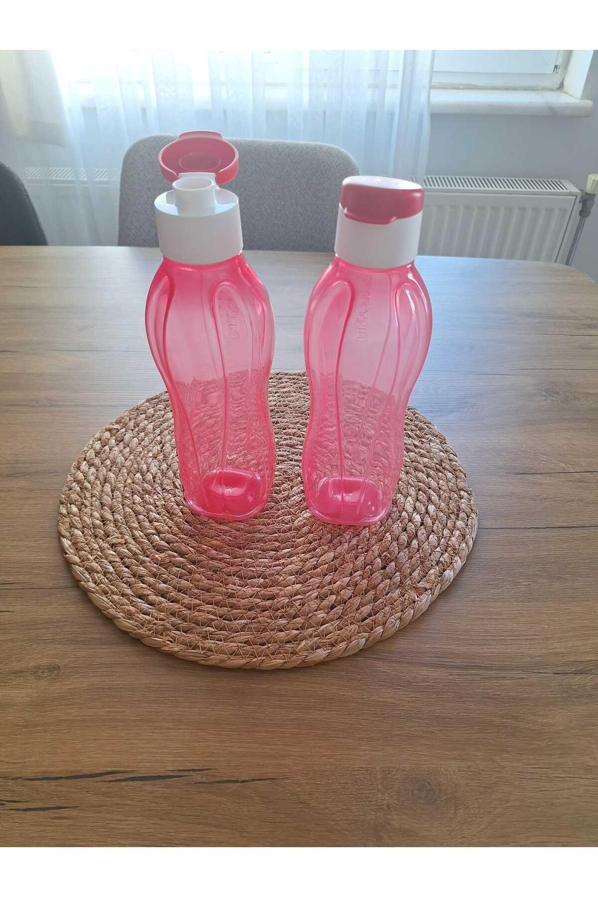 Tupperware-750 مل زجاجة حمراء صديقة للبيئة 2 قطعة 2