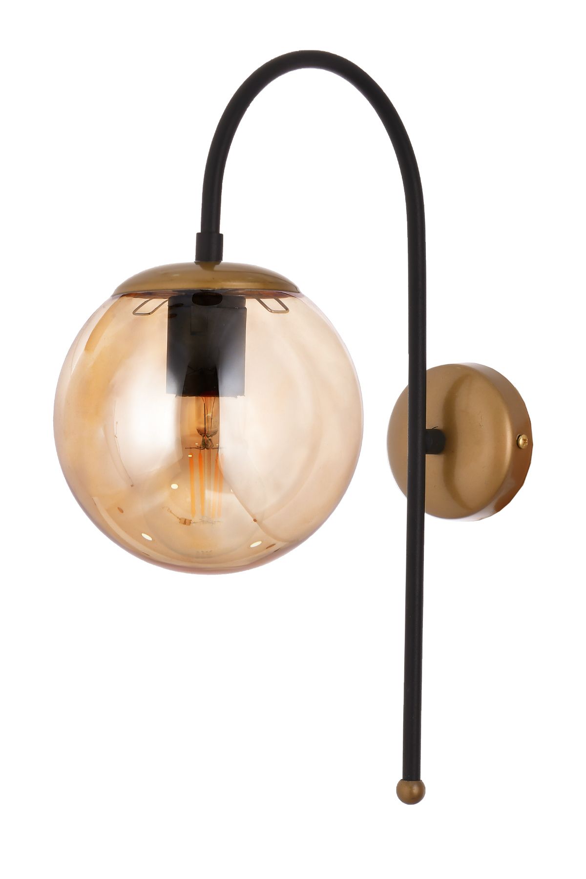 Step Aydınlatma-Walking Stick Single Optional Honey Glass Sconce You Can Install up or down Directional 3