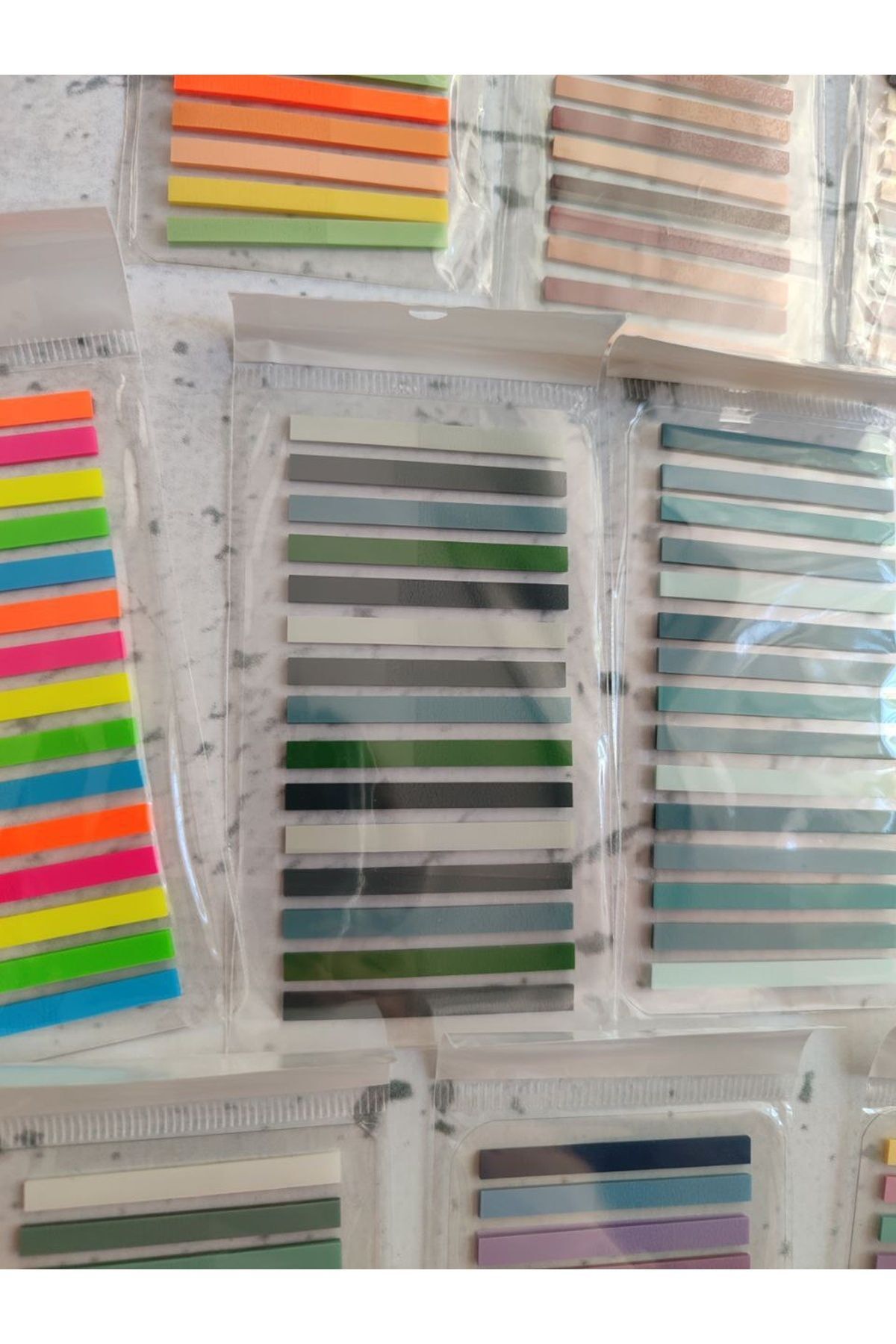 senacacollection-300 Pieces of transparent Strips - Post Push Adhesive 2