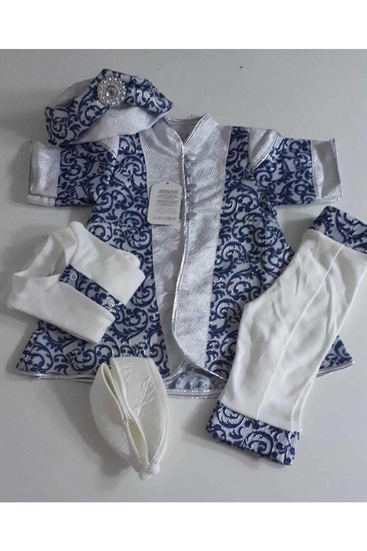 biyan collection Erkek Bebek Mevlütlük Şehzade Sünnetlik Sünnet Kıyafeti Erkek Çocuk Hediye Bebek Hediyelik fotoğrafı 2 (önizleme)
