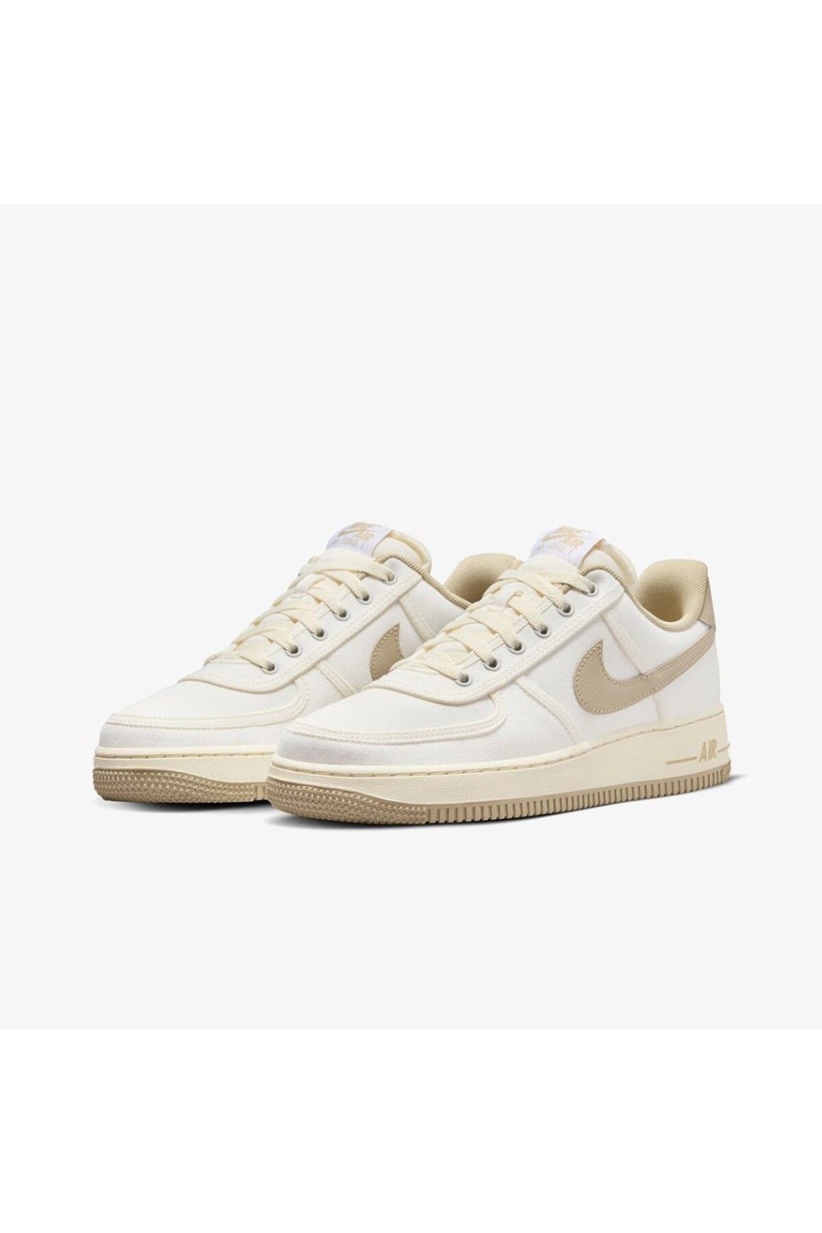Nike Air Force 1 07 sail Coconut Sneaker Krem Rengi Gunluk Spor Ayakkab Kad n Ayakkab