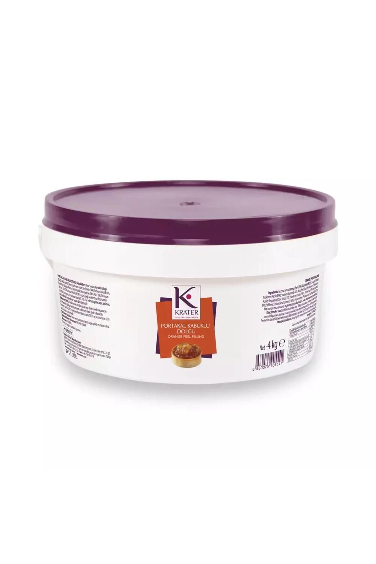 Krater Dolgu Portakal Parçacıklı 4 Kg