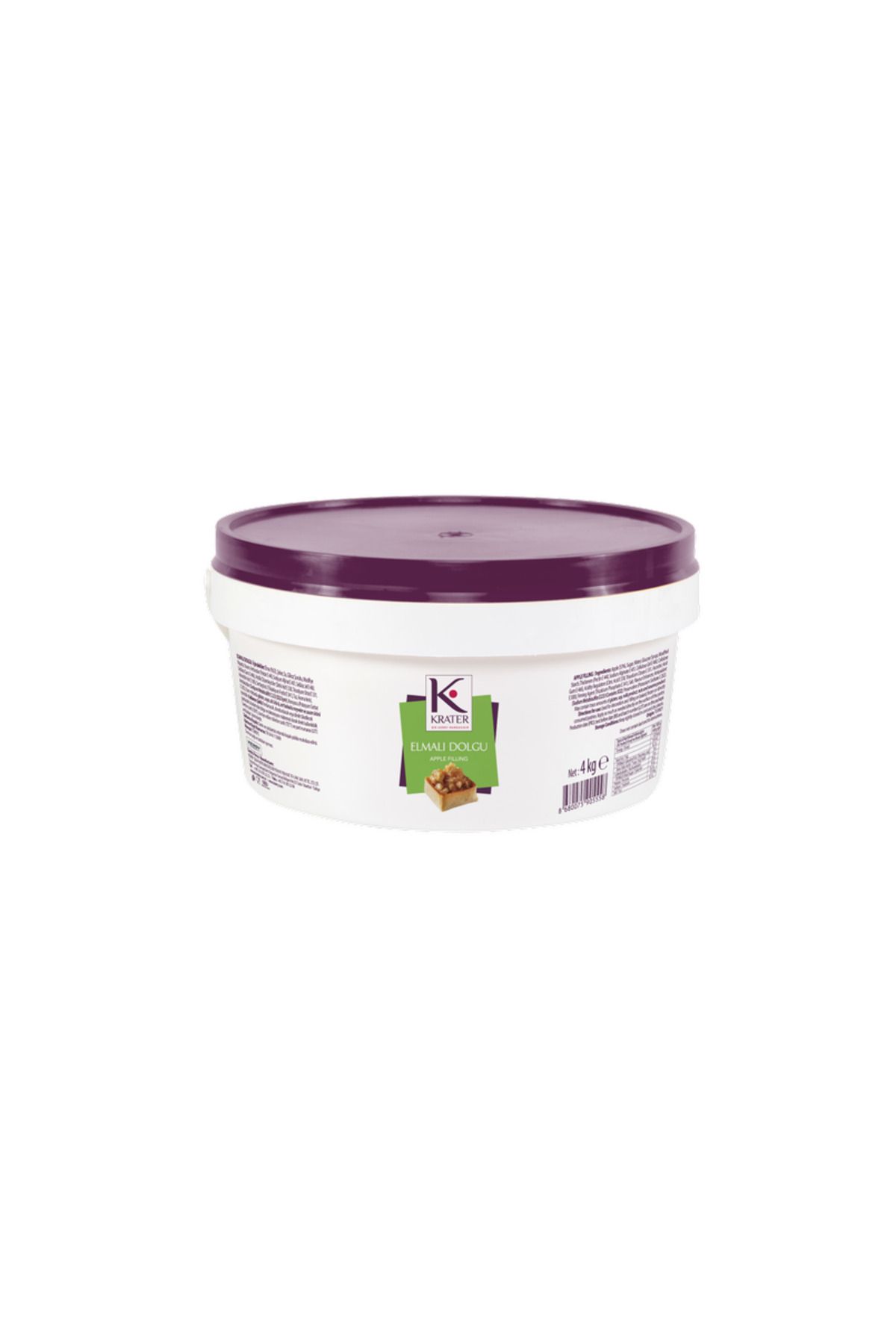 Krater Elma Dolgusu (Parçacıklı) 4 Kg