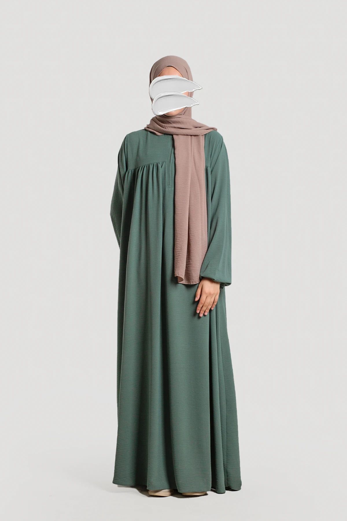 Lemaye-Ayrobin Dress - Aqua Green 1