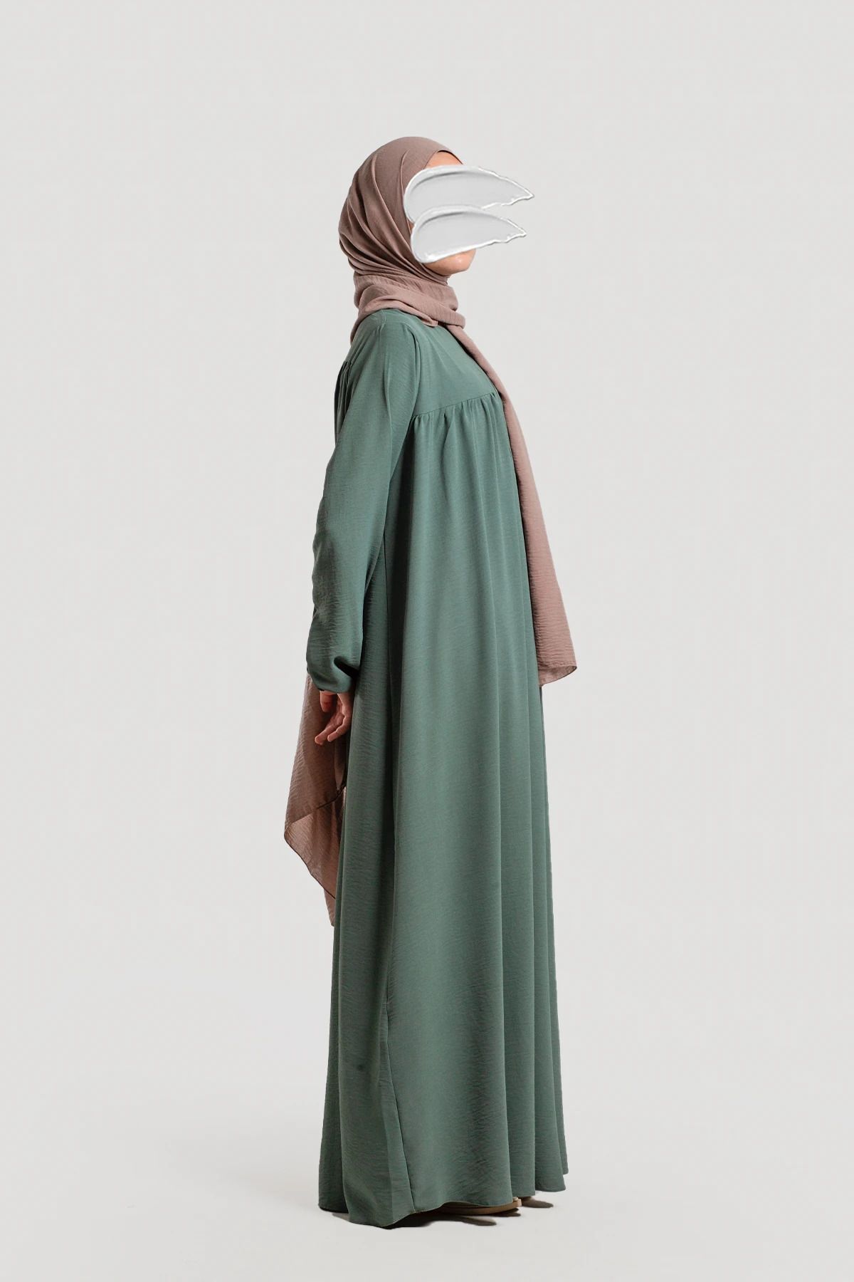 Lemaye-Ayrobin Dress - Aqua Green 7