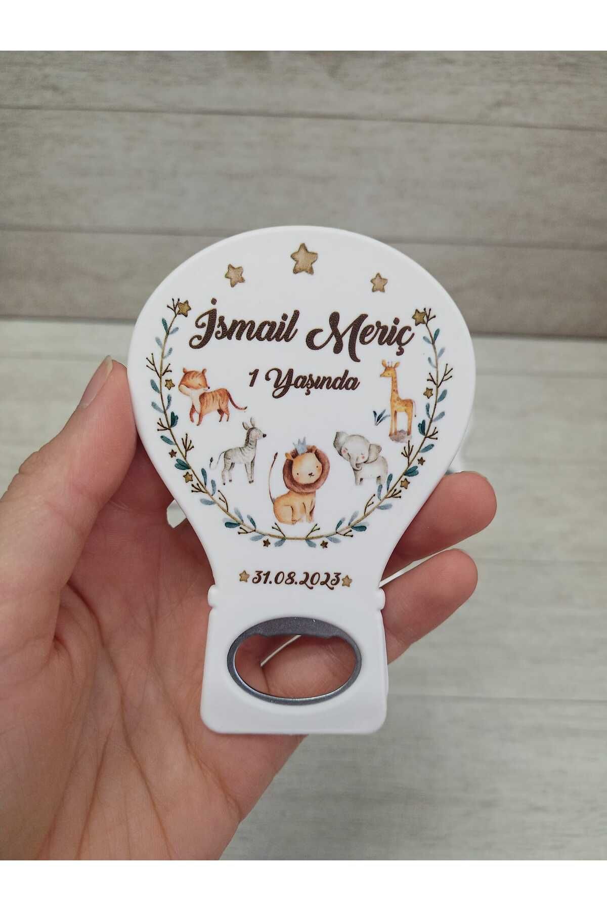 Genel Markalar 35 Adet Balon Magnet Açacak Yeni Doğan, Doğum Günü, Sünnet, Nişan, Söz, Safari Temalı