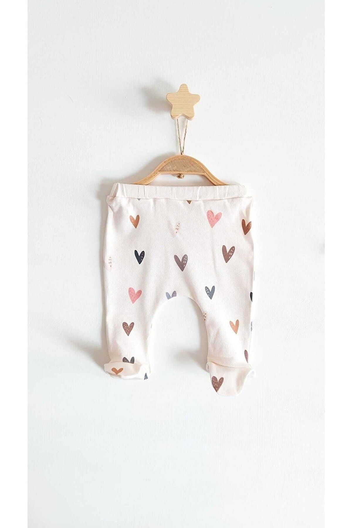 limebabies-Baby Girl Newborn Cream 5-Piece Hospital Outfit Set 2