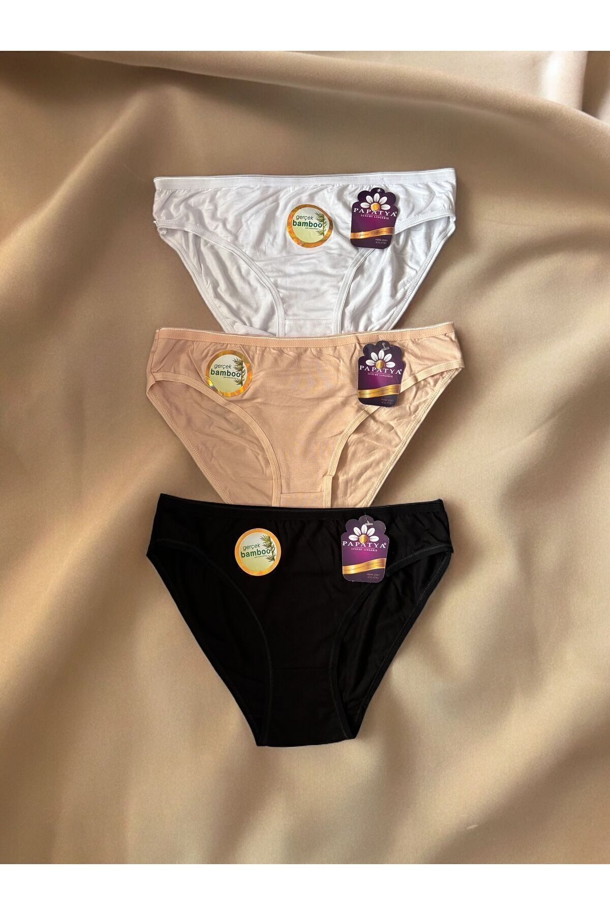 Papatya-Flexible and Soft Texture - Real Bamboo Panty Slip, Breathable and Non-Marking 3