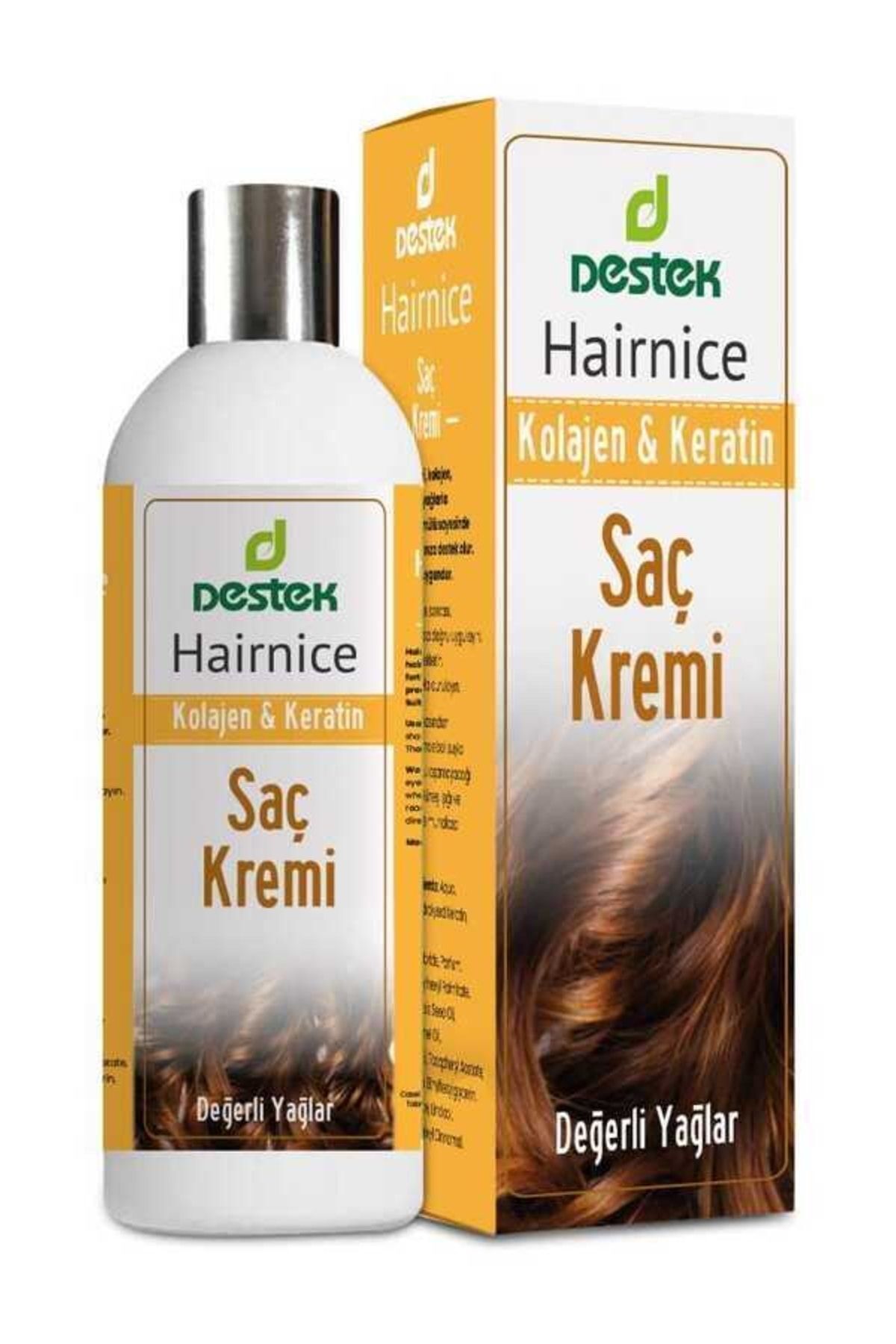 Destek Hairnice Kolajen Ve Keratin Saç Bakım Kremi 330 ml — DSTK-SACBAKIMKREMI