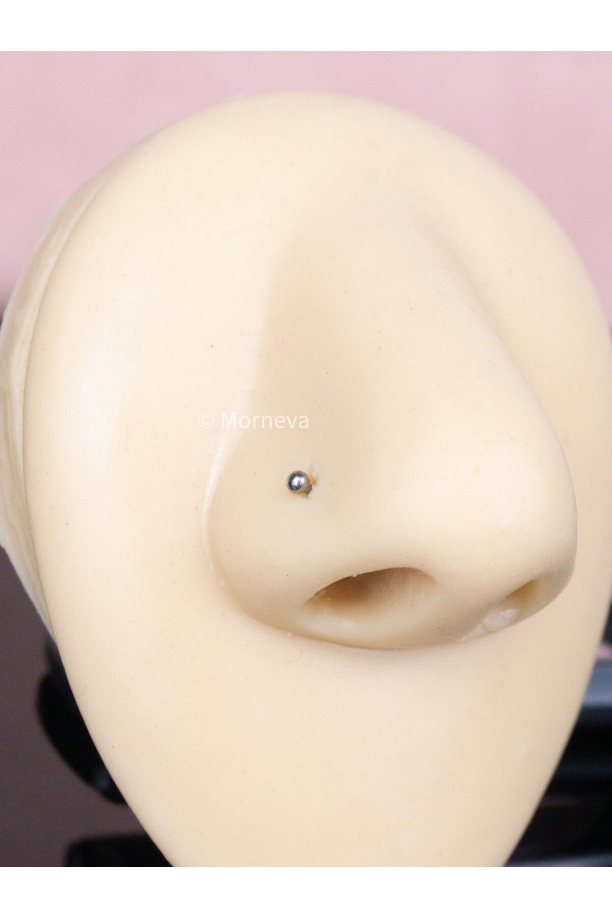 MORNEVA-Titanium Non-Stone Ball - Speed Nose Nostril Piercing 2