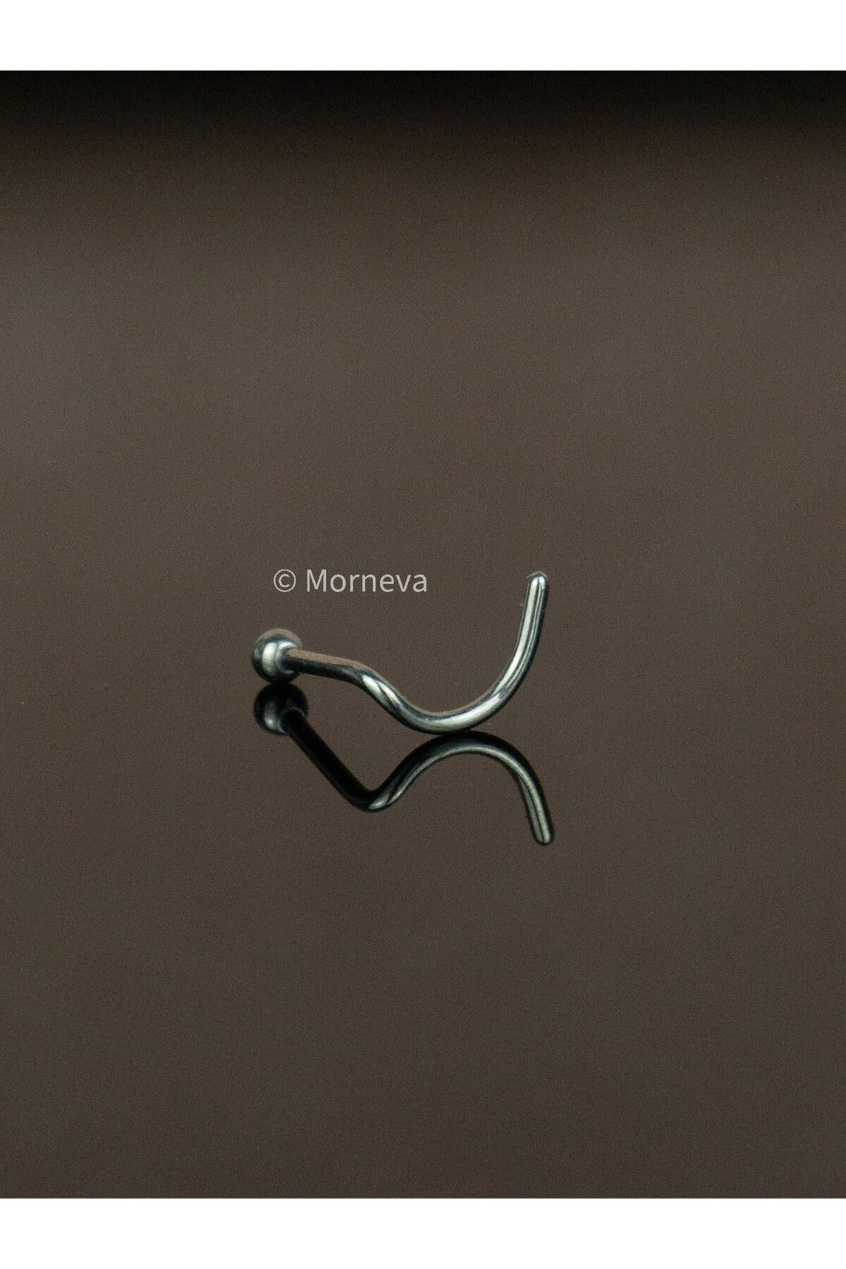 MORNEVA-Titanium Non-Stone Ball - Speed Nose Nostril Piercing 4