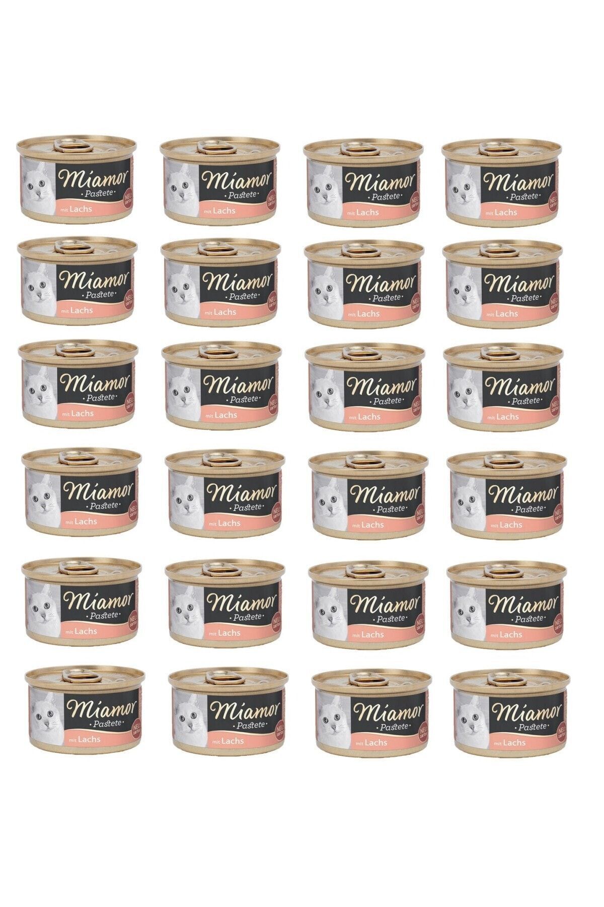 Miamor Kedi Konserve Somonlu 85 Gr. X 24 Adet