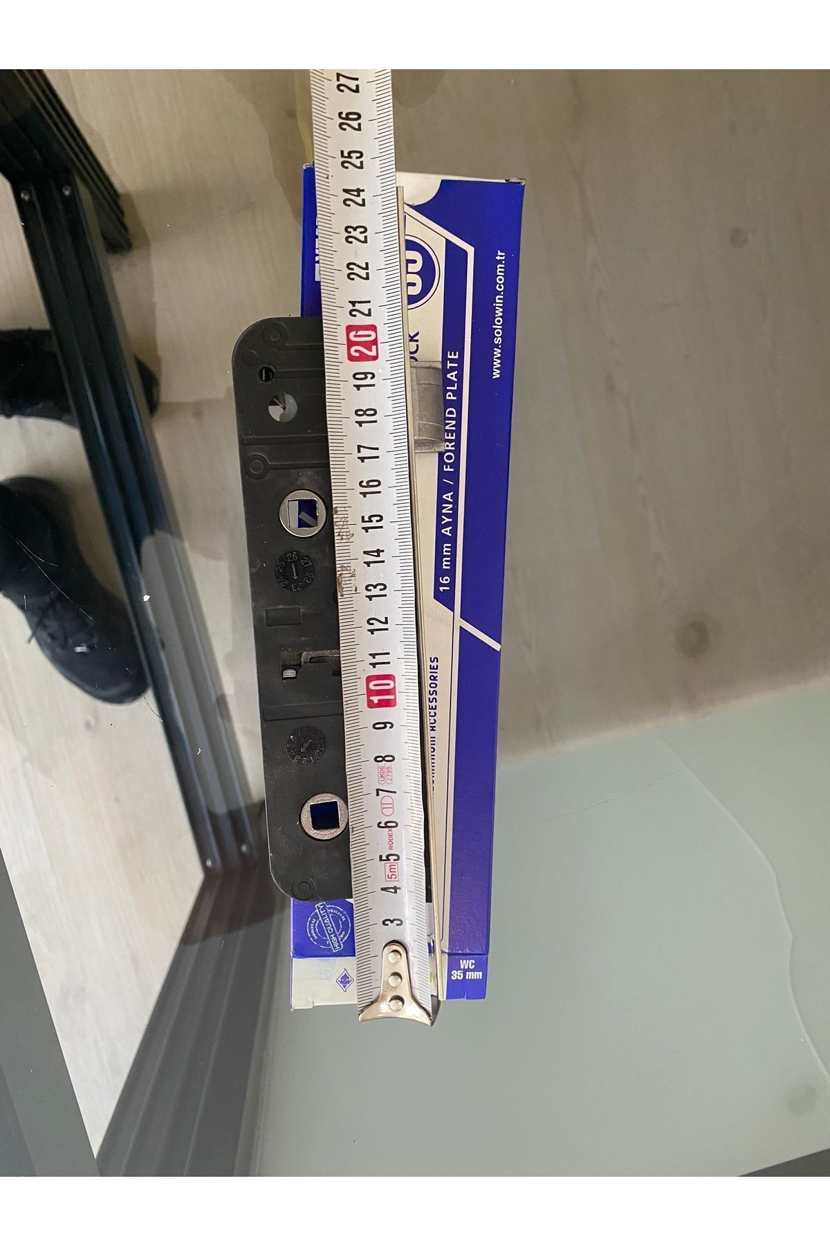 PVC-Pimapen WC Door Lock 6