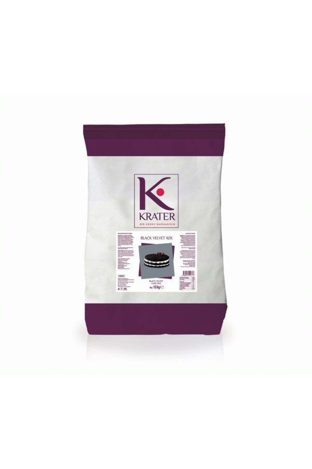Krater Siyah (black) Velvet Kek Miksi 10 Kg