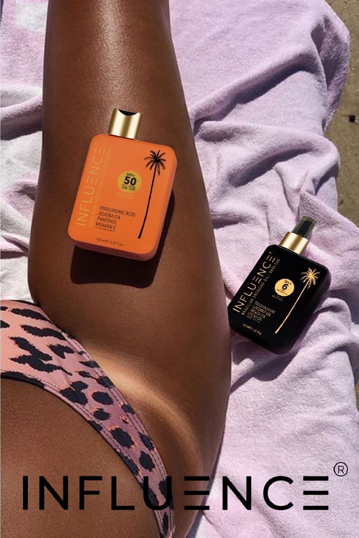 ست ضد آفتاب   INFLUENCE | INF2580GKY اورجینال - تصویر 3