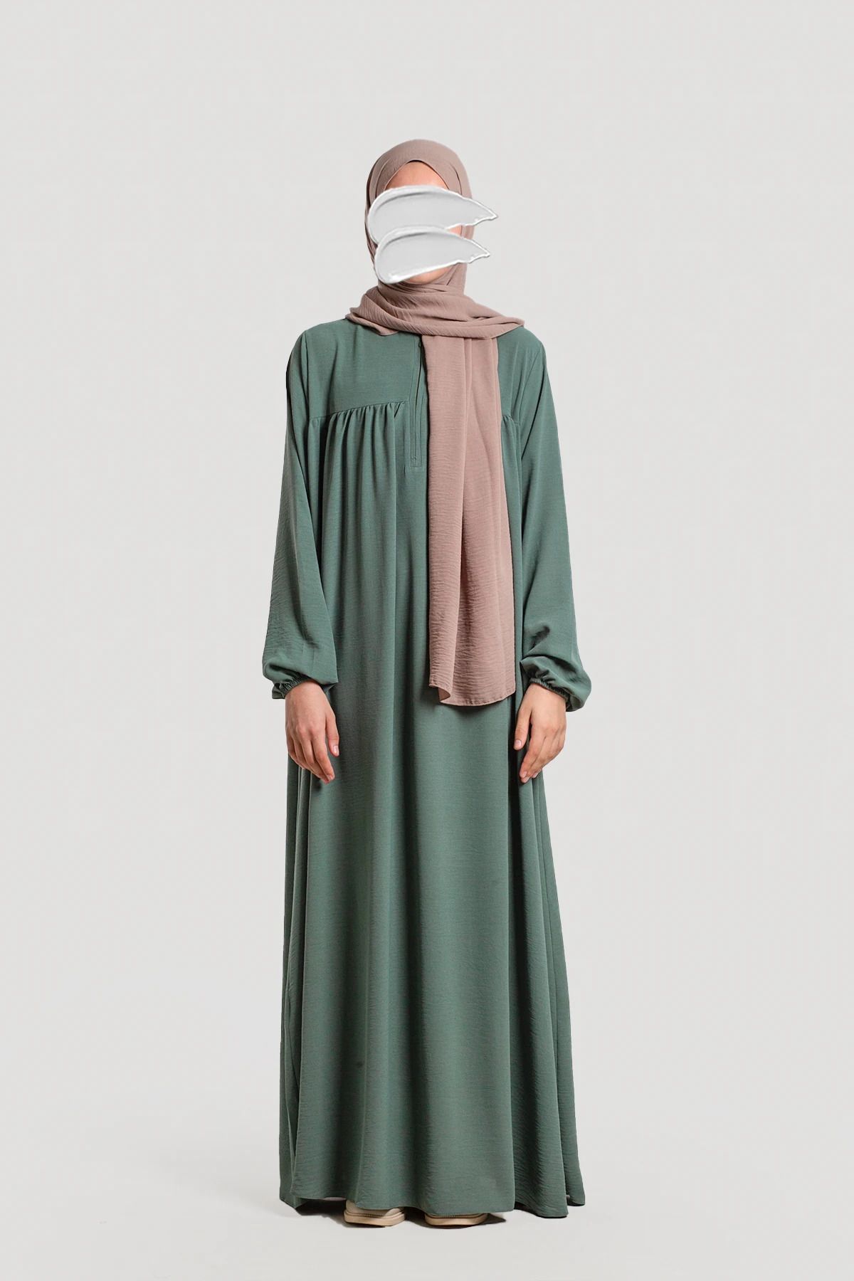 Lemaye-Ayrobin Dress - Aqua Green 3