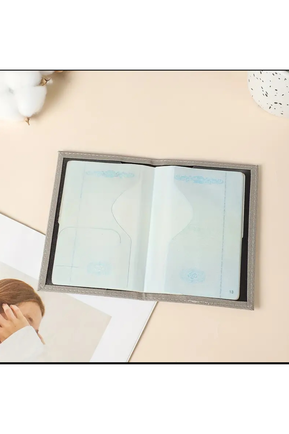 کیف پول مردانه آبی سرمه ای Payidar Hediyelik | PSPT-21 اورجینال - تصویر 2