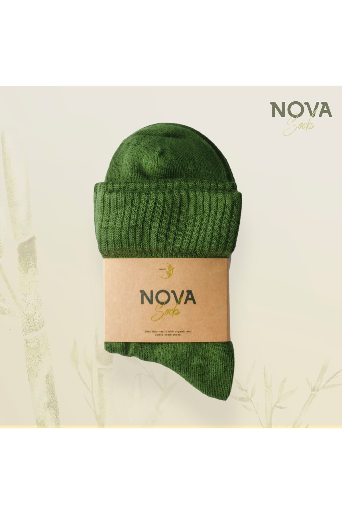 Nova Socks-Men's Diabetic Ankle Socks - 3-piece Bamboo Elasticless Non-squeezing Set 5
