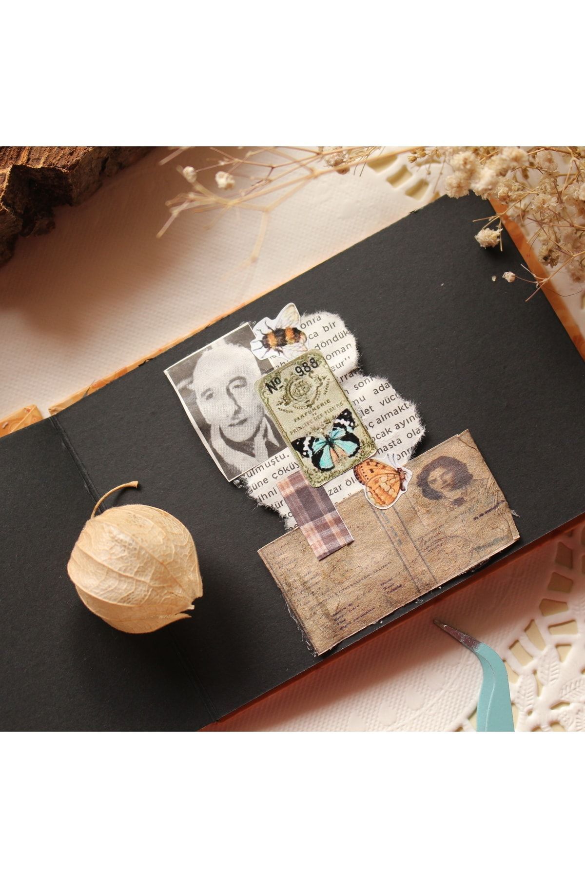 akcepazar-Akardion Memory Book with Black Pages 5