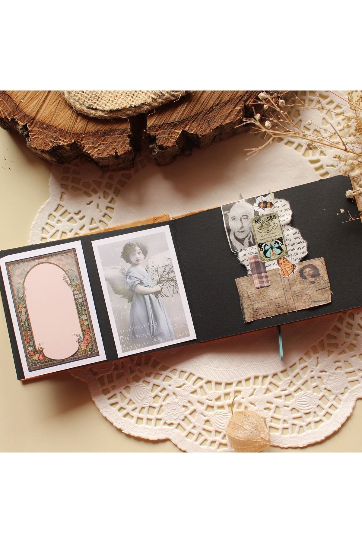 akcepazar-Akardion Memory Book with Black Pages 6