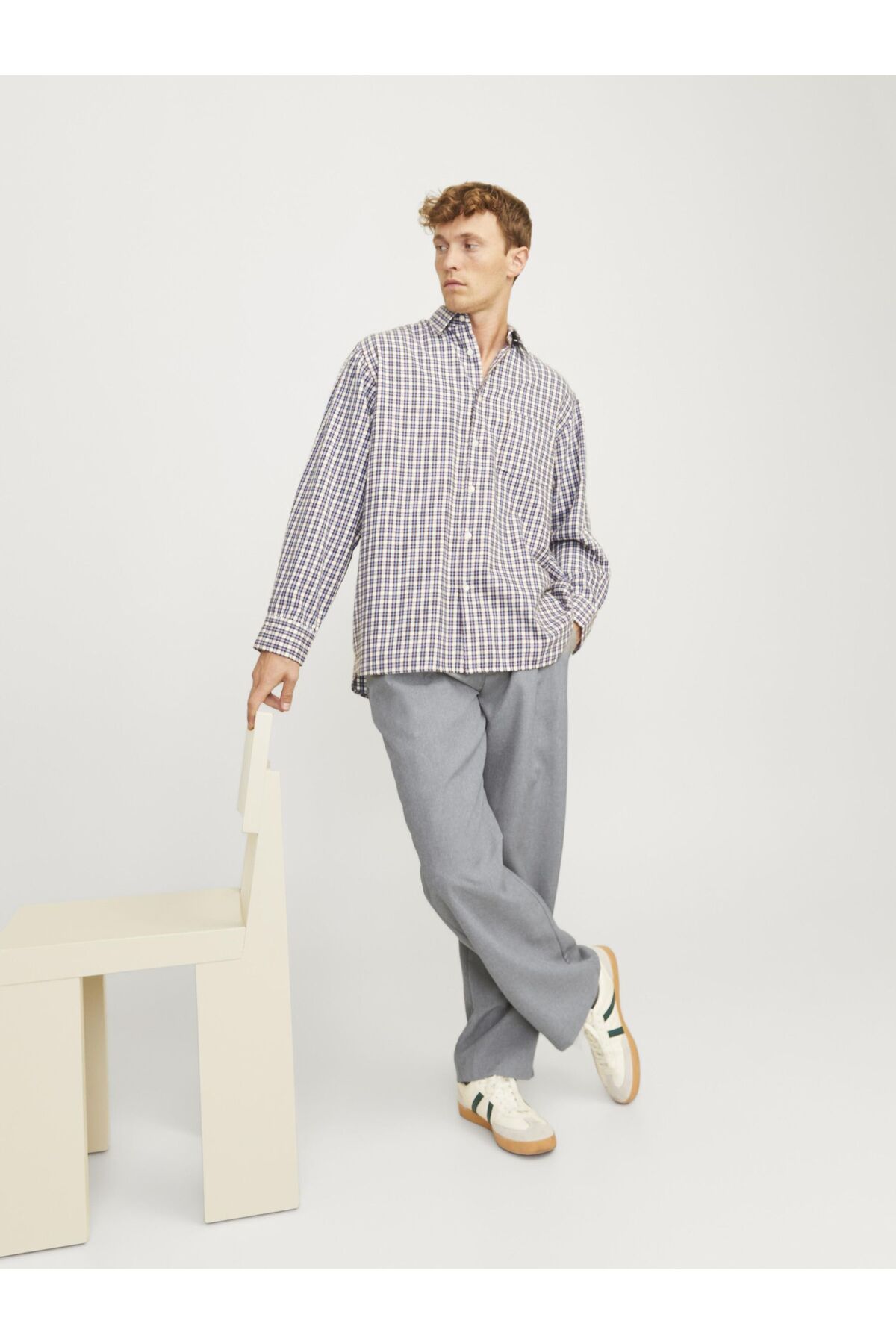 شلوار مردانه راسته فاق نرمال | جک اند جونز Jack & Jones 12266756 - تصویر 8