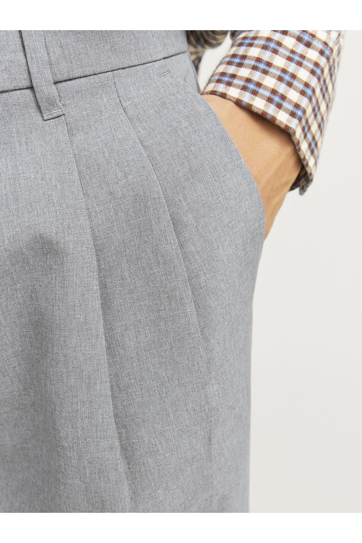 شلوار مردانه راسته فاق نرمال | جک اند جونز Jack & Jones 12266756 - تصویر 7