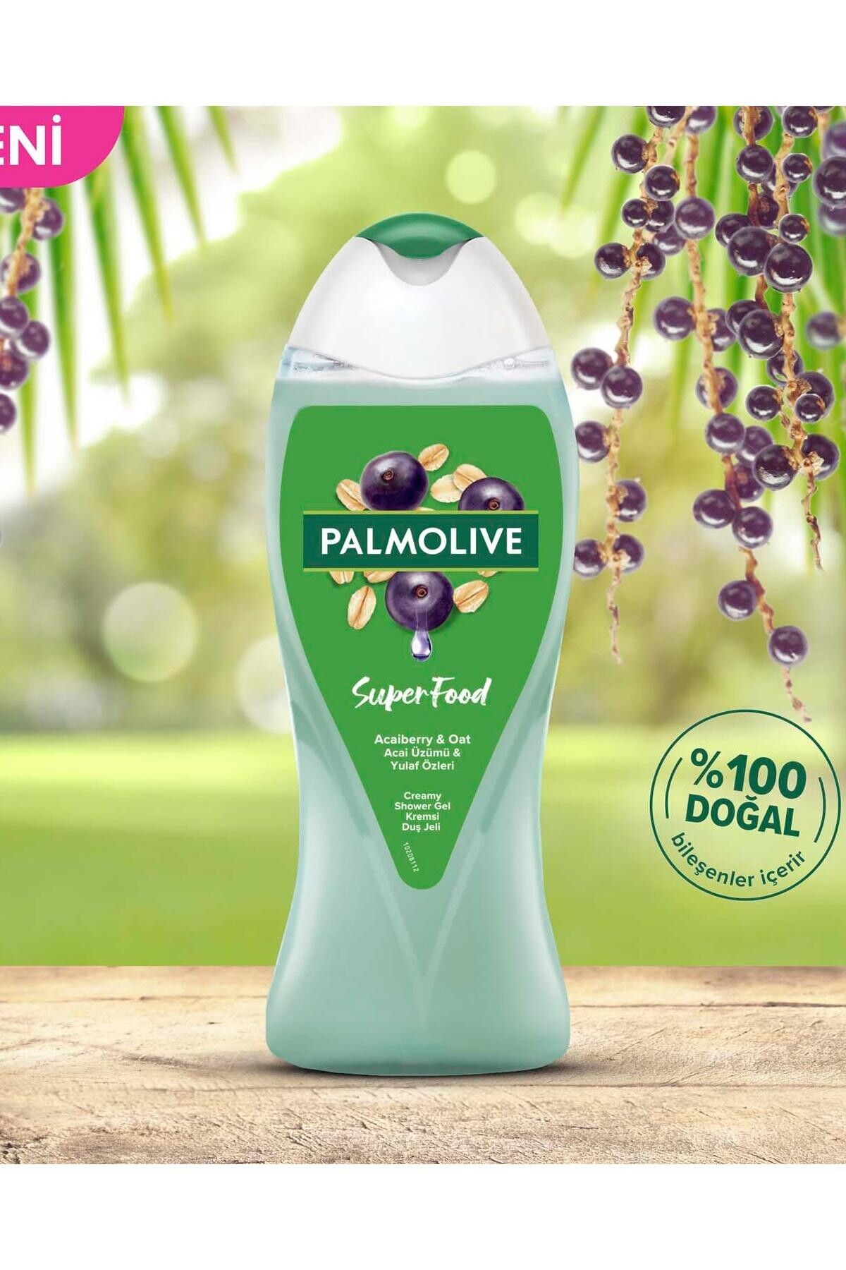 ژل دوش Palmolive Superfood Acai & Oat 500 میلی لیتر Colgate