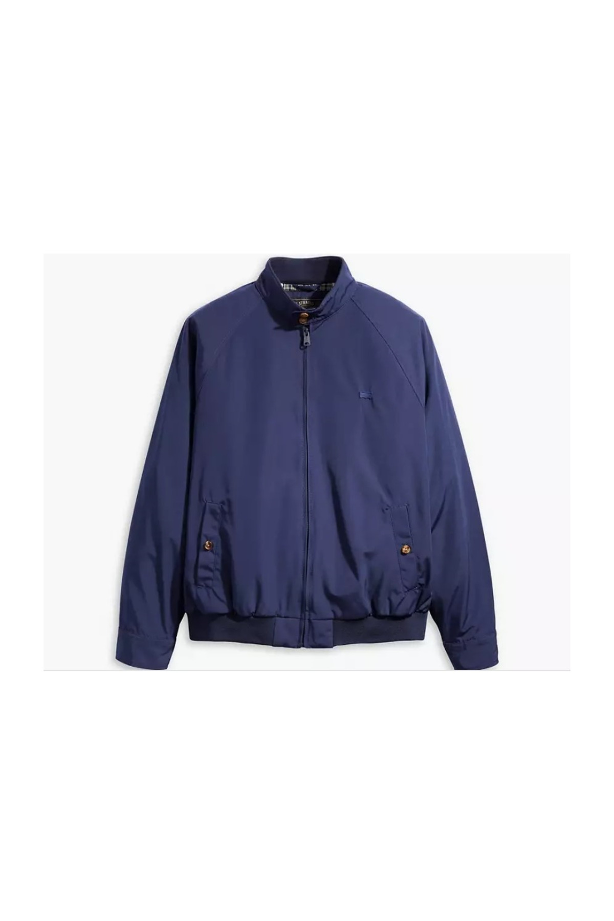 کاپشن لیوایز مردانه پنبه-پلی استر آبی طرح دار راسته Regular/رگولار    بامبر Daily/روزانه | Levi's 7235 TR - تصویر 4
