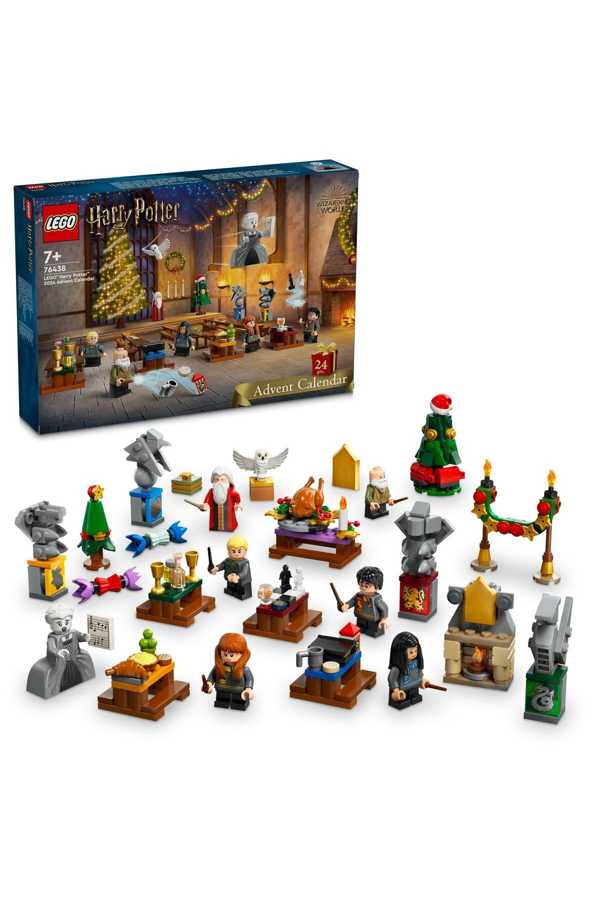 LEGO ® Harry Potter™ 2024 Yılbaşı Takvimi Seti 76438 - 7 Yaş ve Üzeri Yapım Seti (301 Parça)